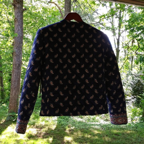 Rare Vintage Vera Bradley Blazer "Navy" Size Small - Picture 6 of 8